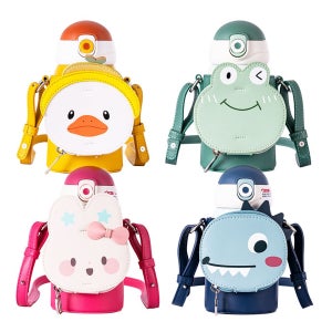 캐리보틀 보온보냉 스테인레스 포켓키즈2in1 텀블러 유아용 유아물병 유아물통 유아