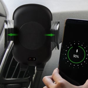 C10 무선 충전 자동 슬라이드 차량용 거치대 기 적외선 스마트폰