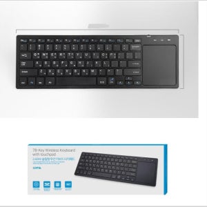일체 터치패드 무선 키보드 마우스 세트 USB 저소음 북 컴퓨터 데스크탑 자판기 가성비