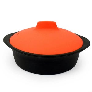 실리콘 찜 냄비 대형 전자렌지 용기 라면 계란