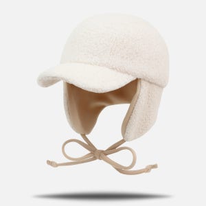 국내제작 뽀글이 양털 귀마개모자 털모자 고소모 겨울 군밤장수 방한 귀달이햇