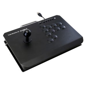 바밀로 KASSAI FAA11 풀 알루미늄 래피드 트리거 아케이드 게임 조이스틱 컨트롤러 옵시디언 블랙