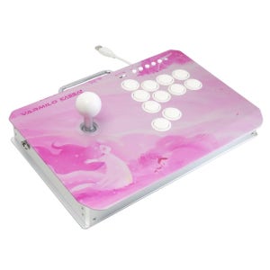 바밀로 KASSAI FAA11 풀 알루미늄 래피드 트리거 아케이드 게임 조이스틱 컨트롤러 사쿠라