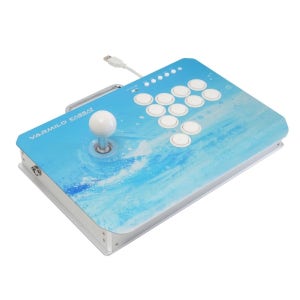 바밀로 KASSAI FAA11 풀 알루미늄 래피드 트리거 아케이드 게임 조이스틱 컨트롤러 고래