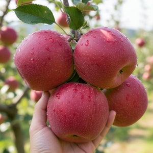 정선 부사 사과 5kg 22-24과 강원도 고랭지 홍로