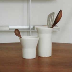 [피아바] 티토 세라믹 수저통 Short