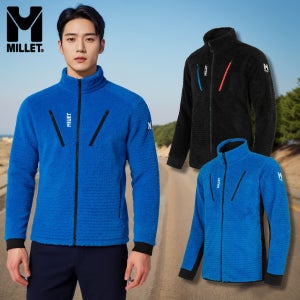 밀레 후리스 남자 집업 등산 골프 간절기 경량 자켓