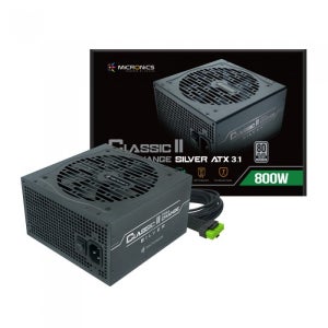 마이크로닉스 Classic II 풀체인지 800W 80PLUS실버 ATX3.1 / M