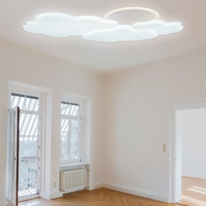 LED 125W 국산 오스람 클라우드 구름 거실등 인테리어 조명 직부 어린이집 키즈카페 거실전등