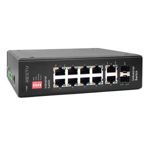 이지넷 AI지능형 8포트 기가 비트 POE 스위치허브 산업용 NEXT-POE8022GDT