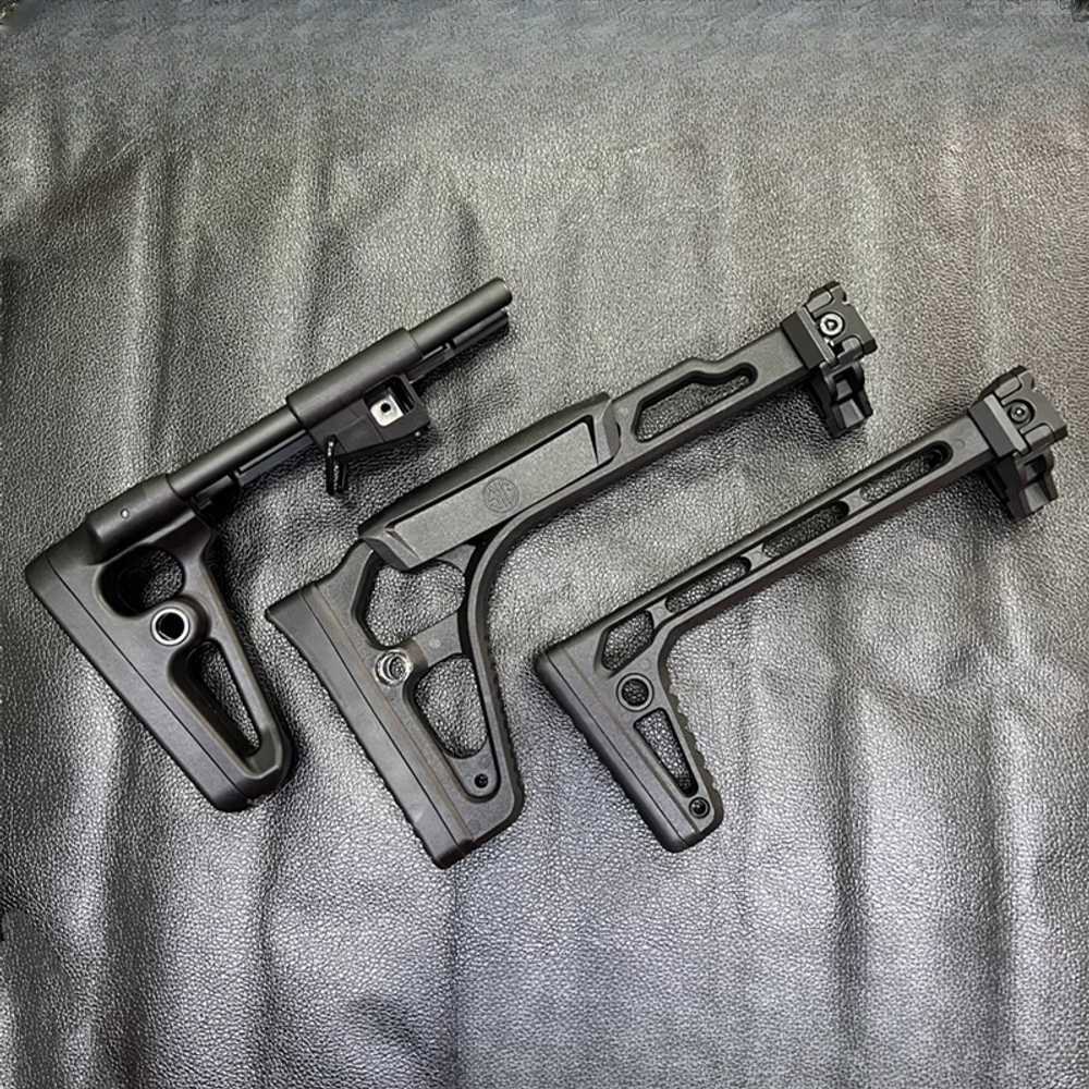 폴딩스톡부품 텔레스코핑 호환 소음기 j12 세트 볼륨업 리어 듀얼 접합 <b>MPX</b> NI 아연 합금 접이식 접합