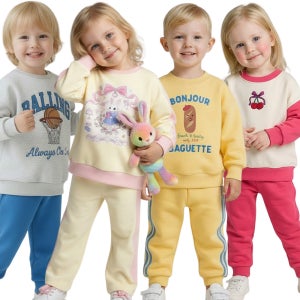 [별이오키즈] 봄 신학기 등원룩 상하복세트 맨투맨 팬츠 국내생산 어린이집 아동복 등원복 문센룩 상하복 유아옷 아기옷 키즈 외출복 나들이