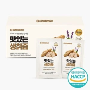 지리산 생칡즙 100ml x 30포 1박스 무첨가 프리미엄 건강즙 중년 건강 선물용
