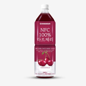 NFC 100% 타트체리 원액 1L 무첨가 수면 개선 관절 건강 착즙 건강주스