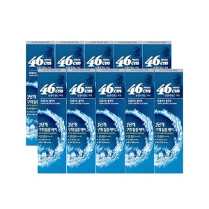 LG생활건강 페리오 치약 46cm 롱래스팅 쿨허브민트 100gX10개