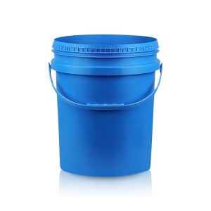 바케스 20L 청색 플라스틱 원형 용기 벌크통 페일통 (용기만 별도 판매)