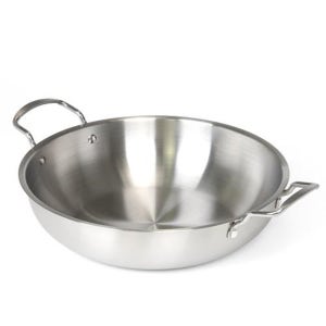 퀸센스 루미스 인덕션 깊은 스텐 전골냄비 업소용 34cm