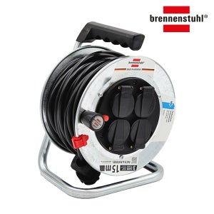 독일 브레넨스툴 가렌트 캠핑 콘센트릴 야외작업 연장 여행용 코드릴 4구 15M BRG115