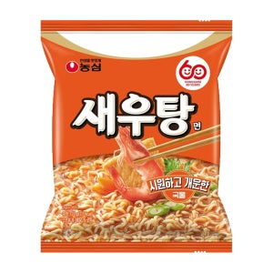 농심 새우탕면 122g, 32개