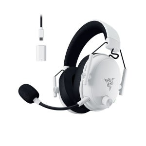 레이저코리아 블랙샤크 v3 화이트 무선 게이밍 헤드셋 RAZER Blackshark V3 White