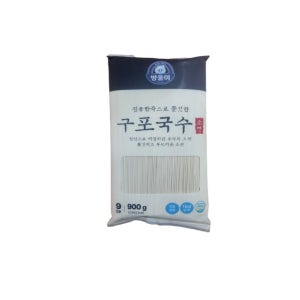 구포국수 소면900g 잔치국수 진공소면 방울이표