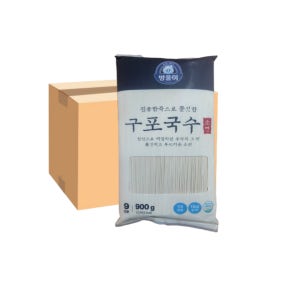 구포국수 소면900g 잔치국수 진공소면 방울이표