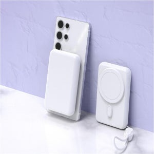 휴대용 보조배터리 15W 고속 맥세이프 10000mAh 고속충전 C타입 USB포트