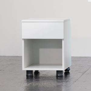 브릭사 원목 미니 아일랜드 서랍장 인테리어 낮은 수납장 400