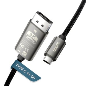 N배송 USB C to DP 양방향 8K 60Hz TV 미러링 케이블 2m CD86B