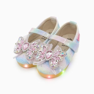 베이비솔 여아구두 유아 구두 아기 메리제인 LED 루비팝