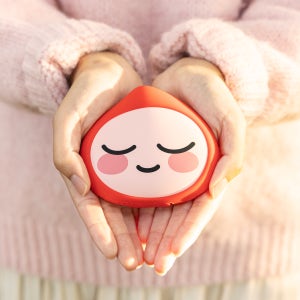 [초코바 선착순 증정] 카카오프렌즈 얼굴형 손난로 보조배터리 5000mAh C타입 충전 빨간 망토 어피치