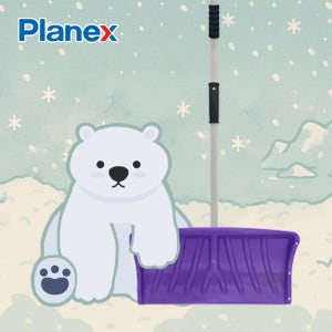 플라넥스 백곰넉가래 분리 휴대 가능한 넉가래 눈삽 제설용품