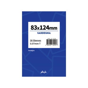 게임올로지 플레이트 카드 슬리브 프로텍터 83x124 30매, 1개