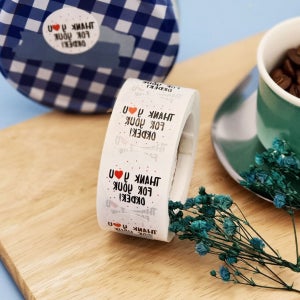 주문 감사합니다 스티커주문