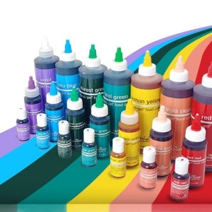 식용물감 오징어먹물색소 쉐프마스터식용색소 식용색소세트 초콜릿