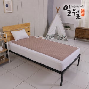 26년형 일월 전기매트 프리미엄 텐셀브라운 초절전형 워셔블 탄소 카본매트 싱글