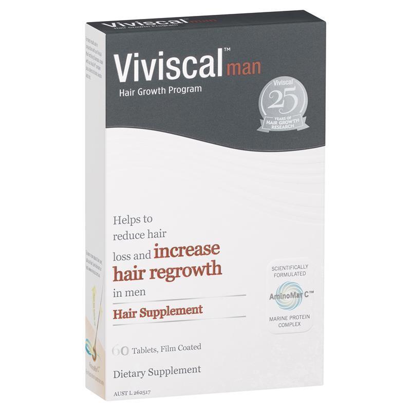 Viviscal <b>비비스칼 맨</b> 포 멘 60타블렛