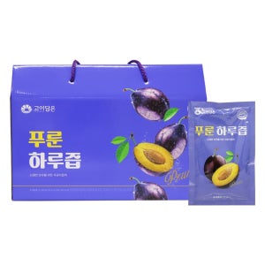 푸룬주스 프룬 푸른 푸룬 건자두 강력한 식이섬유가 필요할때 70ml, 180개