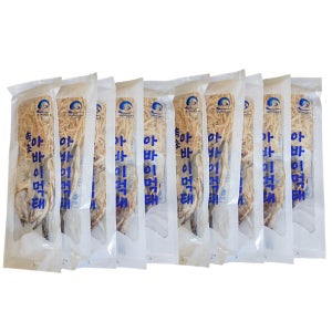 고급 속초 아바이 손질 먹태 실채 7통 크기 업소용 130g, 10개
