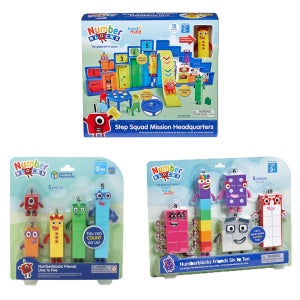 가베 넘버블럭스 미션본부 피규어 (어린이집,유치원,유아 학습 교구 )