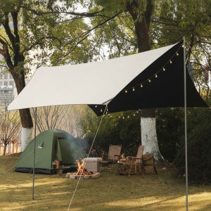 캠핑타프 렉타 대형 사각 헥사 타프 차박 백패킹 방수 자외선차단 그늘막