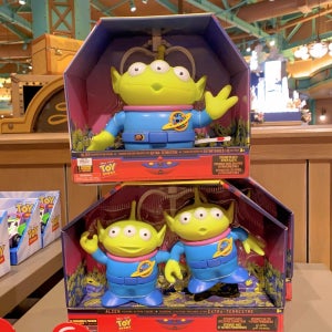 상하이 디즈니랜드 25년 여름 토이 스토리 알린 플라스틱 액션 피규어