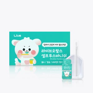 라이브오랄스 셀프투스바니쉬 치아재광화촉진제(0.5ml 10개입)
