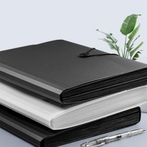 중학생 아코디언 파일 파일함 모의고사 학습지 프린트물 정리 클리어 인덱스 섹션 파일 13칸