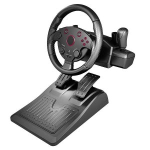 PS4 XBOX ONE PC 레이싱 게임 진동 핸들 시뮬레이터 블랙