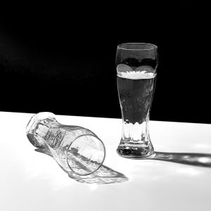 리비 글라스 2487 리플 글라스 12개 세트