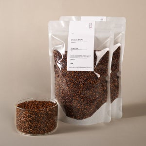 방앗간청년 압력으로 쪄서 볶은 현미차 400g 2개