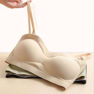 오픈숄더브라 작은가슴브라 끈없는 탑 들뜸없는 등살커버