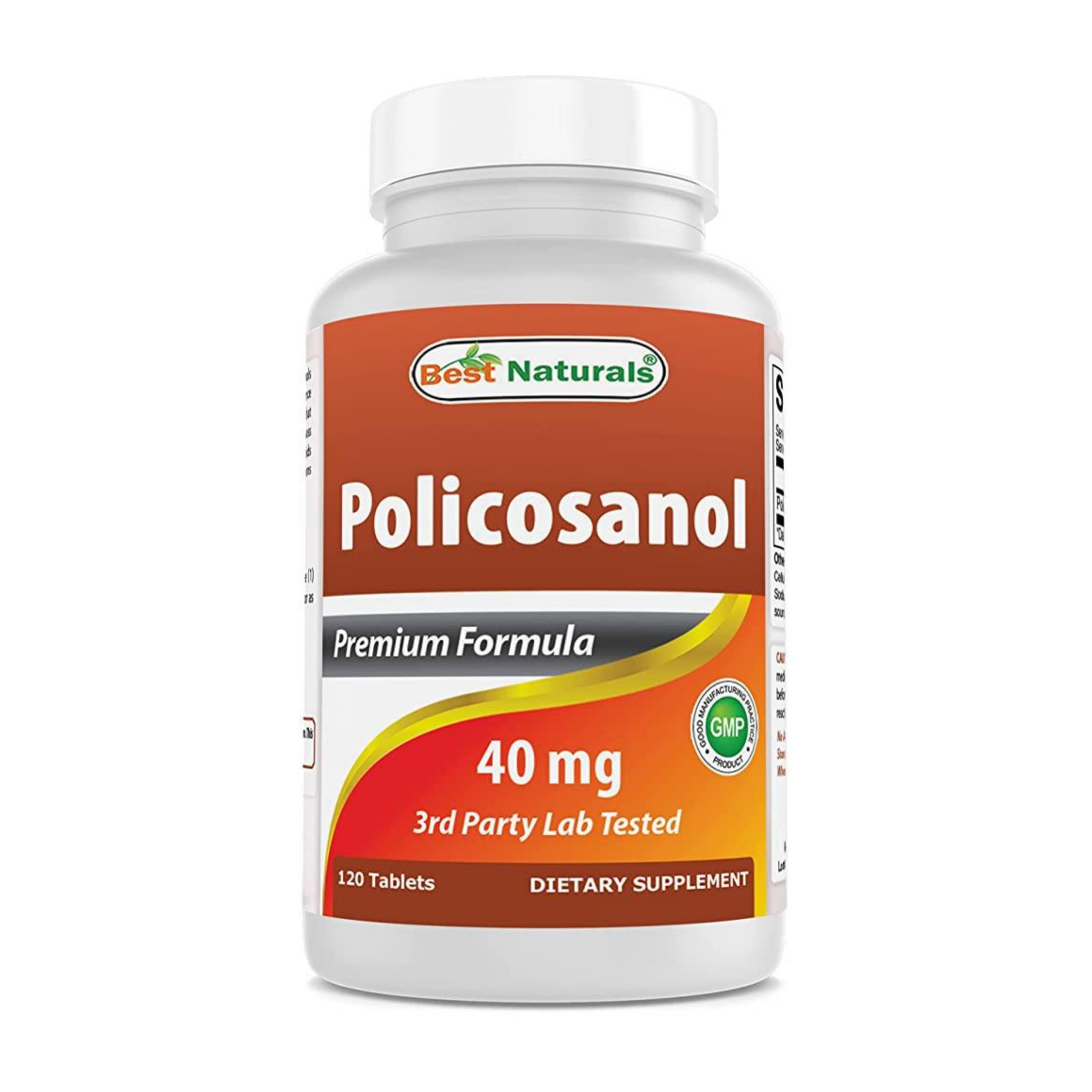 <b>베스트네츄럴스 폴리코사놀</b> 40mg 120정 프리미엄 포뮬러