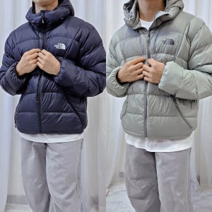 노스페이스 경량패딩 RDS C컬 덕다운 블랙